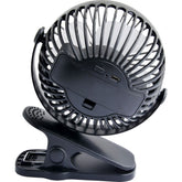 Table Fan Blow 44-506 Black USB